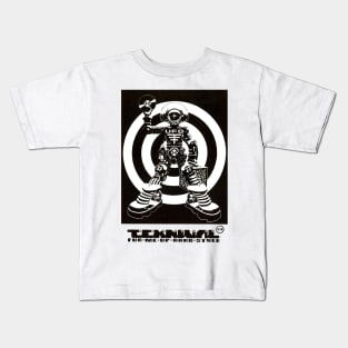 Spiral tribe UFO Teknival flyer Kids T-Shirt